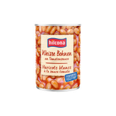 Hilcona Dose Weisse Bohnen an Tomatensauce 445 g Hilcona Dose Weisse Bohnen an Tomatensauce 445 g