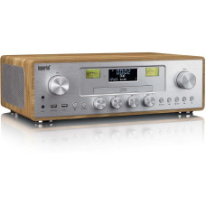 Imperial DAB+ Radio DABMAN 280CDWDSI Silber/Braun