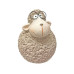Dameco Schaf mit Brille 15.5 x 12.5 x 20 cm, Braun