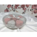 Dameco Teelichter in Herzform 9-er Set, Weiss/Rosa