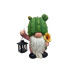 Dameco Dekofigur Gartenwichtel Kaktus mit Laterne 21 x28 x39.5 cm