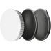 Westcott Reflektor mit 45-Grad Tiefenfokus, Wabenraster und Diffusor Westcott Reflektor mit 45-Grad Tiefenfokus, Wabenraster und Diffusor