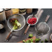 GEFU Abtropfsieb Passo 24 cm, Silber/Braun