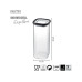 GEFU Vorratsdose Pantry 1.9 l, Transparent/Schwarz