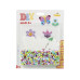 Hama Bügelperlen-Set Midi Schmetterling und Blume Schwarz