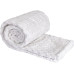 Hubatka Decke Plaid Uni 220 x 180 cm, Weiss