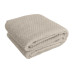 Hubatka Decke Plaid Uni 220 x 180 cm, Beige