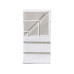 Zone Denmark Duschtuch 70 x 140 cm Weiss/Weich Grau/Eukalyptus