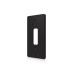 Ubiquiti Montageplatte Doorbell Lite Gang Box Schwarz