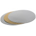 Patisse Tortenunterlage 3 Stück, Gold / Silber
