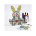 Creativ Company Osterobjekt 18 x 2.5 cm Hase, Braun, 1 Stück