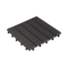 COCON Balkon-& Terrassenplatten Braun, 30 x 30 cm, 6 Stück COCON Balkon-& Terrassenplatten Braun, 30 x 30 cm, 6 Stück