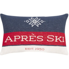 pad Kissen Après-Ski 60 x 35 cm, Blau/Rot/Weiss pad Kissen Après-Ski 60 x 35 cm, Blau/Rot/Weiss