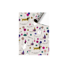 Stewo Geschenkpapier Murphy 70 cm × 1.5 m, 76 g/m², 1 Stück, Beige Stewo Geschenkpapier Murphy 70 cm × 1.5 m, 76 g/m², 1 Stück, Beige