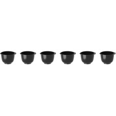 Rosti Eierbecher MiniBowl Margarethe 6er Set, Schwarz Rosti Eierbecher MiniBowl Margarethe 6er Set, Schwarz