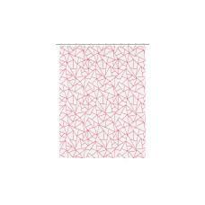 Kleine Wolke Duschvorhang Bondi 180 x 200 cm, Rot Kleine Wolke Duschvorhang Bondi 180 x 200 cm, Rot
