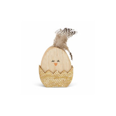 CHALET Aufsteller Huhn Tulin S 7.5 x 2 x 14 cm, Braun CHALET Aufsteller Huhn Tulin S 7.5 x 2 x 14 cm, Braun