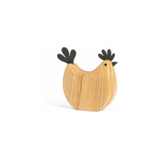 CHALET Aufsteller Huhn Herriette S 22 x 2 18 cm, Nature CHALET Aufsteller Huhn Herriette S 22 x 2 18 cm, Nature