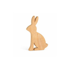 CHALET Aufsteller Hase Hugo L 41 x 2 x 25 cm, Nature CHALET Aufsteller Hase Hugo L 41 x 2 x 25 cm, Nature