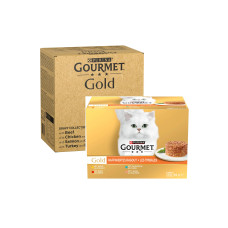 Purina Gourmet Gold Zarte Häppchen in Sauce 96 x 85 g + 24 x 85 g Purina Gourmet Gold Zarte Häppchen in Sauce 96 x 85 g + 24 x 85 g