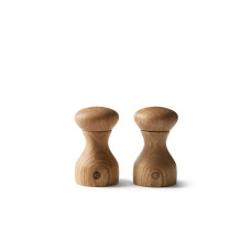 Crushgrind Salz- und Pfeffermühle Lyon 2-er Set, 10 cm, Braun Crushgrind Salz- und Pfeffermühle Lyon 2-er Set, 10 cm, Braun