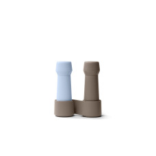 Crushgrind Gewürzmühle Amsterdam 2-er Set, 13 cm, Blau/Grau Crushgrind Gewürzmühle Amsterdam 2-er Set, 13 cm, Blau/Grau