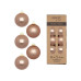 Holly & Jolly Weihnachtskugel Golden Sesame 20 Stück, Goldbraun