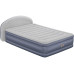 Bestway Luftbett Tritech Loungelux Headboard Blau/Grau, 229 x 152 cm