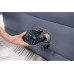 Bestway Luftbett Tritech Loungelux Headboard Blau/Grau, 229 x 152 cm