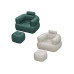 Bestway Aufblasbarer Sessel Lounger assortiert, 107 x 99 cm