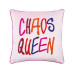 pad Kissenbezug Letters, Chaosqueenmit 40 x 40 cm, Pink/Rosa