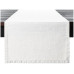 PROFLAX Tischläufer Leinen 50 x 150 cm, Weiss