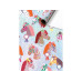 Stewo Geschenkpapier Bonny 70 cm × 1.5 m, 1 Stück, Hellblau