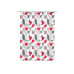 Kleine Wolke Duschvorhang Tess 180 x 200 cm, Rot