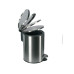 Kleine Wolke Treteimer Silence 3 l, Chrom