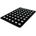 Kleine Wolke Badteppich Boxes 70 x 120 cm, Schwarz/Weiss