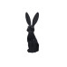 CHALET Aufsteller Hase Vincent L 13 x 15 x 40 cm, Schwarz