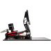Simagic Pedalset P2000 100-kg-Loadcell, Crimson Edition Simagic Pedalset P2000 100-kg-Loadcell, Crimson Edition