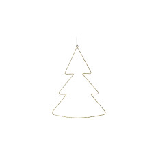 Sirius Fensterhänger Liva Tannebaum, 70 cm, Gold