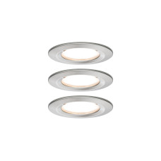 Paulmann Einbauspot Nova Coin Starr Set, 3 x 6 W, 2700 K, Eisen Paulmann Einbauspot Nova Coin Starr Set, 3 x 6 W, 2700 K, Eisen