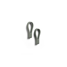 Zone Denmark Handtuchhalter Loop 2 Stück, Olive Green