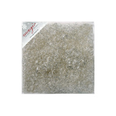 Holly & Jolly Weihnachtsdeko Engelshaar 40 g, Metall, Silber