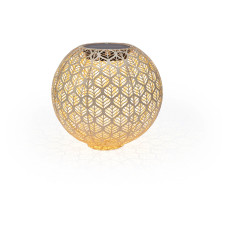 STT Windlicht Solar Antic Ball Grafic Ø 30 cm, Hellbeige STT Windlicht Solar Antic Ball Grafic Ø 30 cm, Hellbeige