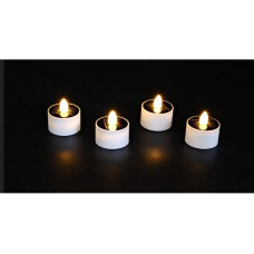 Dameco LED Solar Teelicht 4er Set warm weisses Licht Dameco LED Solar Teelicht 4er Set warm weisses Licht