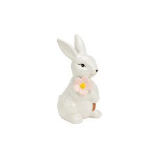 G. Wurm Aufsteller Hase mit Blume 5 x 11 x 7 cm G. Wurm Aufsteller Hase mit Blume 5 x 11 x 7 cm