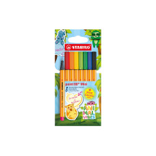 STABILO Fineliner Point 88 Mini Animal 8 Stück STABILO Fineliner Point 88 Mini Animal 8 Stück