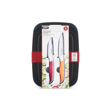 Zyliss Schneidebrett-Set mit Messer, 3-teilig 21.5 cm  x 30 cm