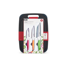 Zyliss Schneidebrett-Set mit Messer, 4-teilig 28 cm  x 37 cm