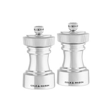 Cole&Mason Salz- und Pfeffermühle Hoxton 2 x 10.4 cm, Silber Cole&Mason Salz- und Pfeffermühle Hoxton 2 x 10.4 cm, Silber
