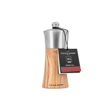 Cole&Mason Pfeffermühle Bromley 15 cm, Silber/Braun Cole&Mason Pfeffermühle Bromley 15 cm, Silber/Braun
